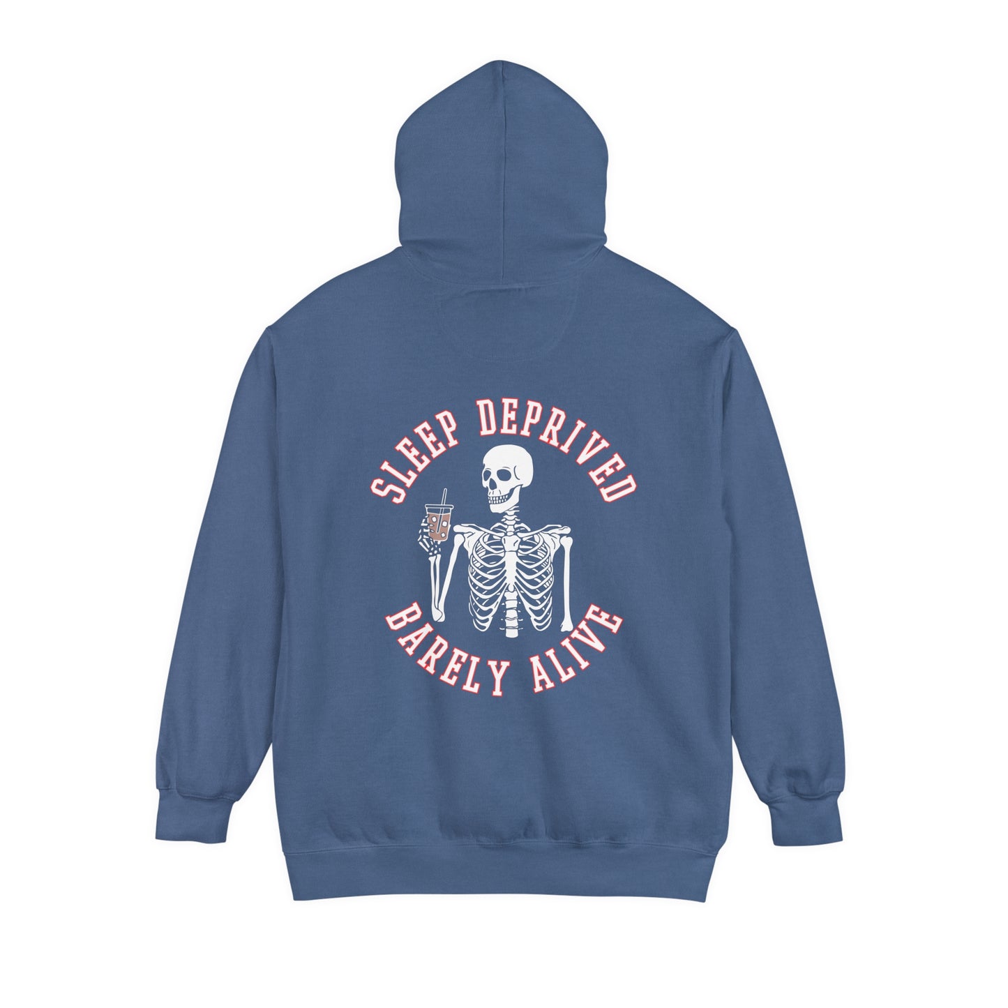 Sleep deprived Unisex Garment-Dyed Hoodie