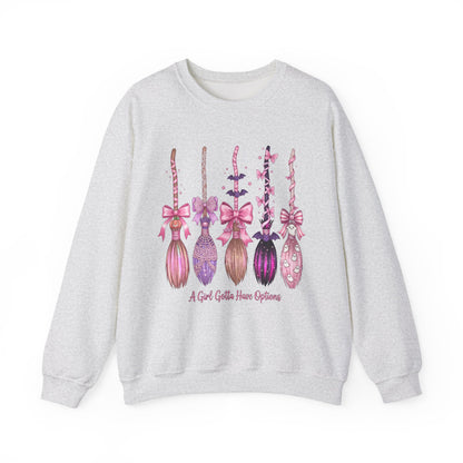 Girls gotta have options crewneck