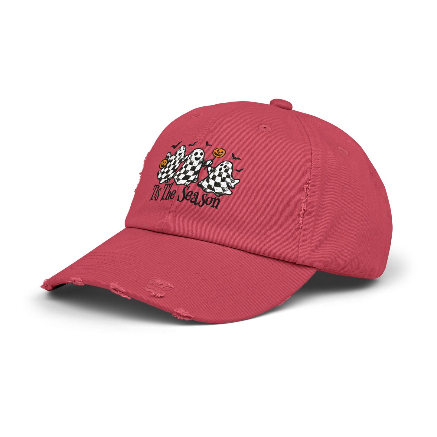 Fall ghost Distressed Cap