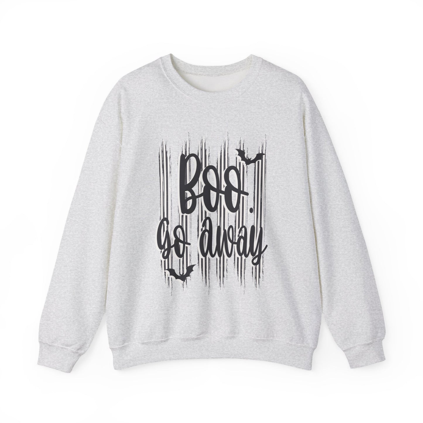 Boo go away Unisex Heavy Blend™ Crewneck Sweatshirt