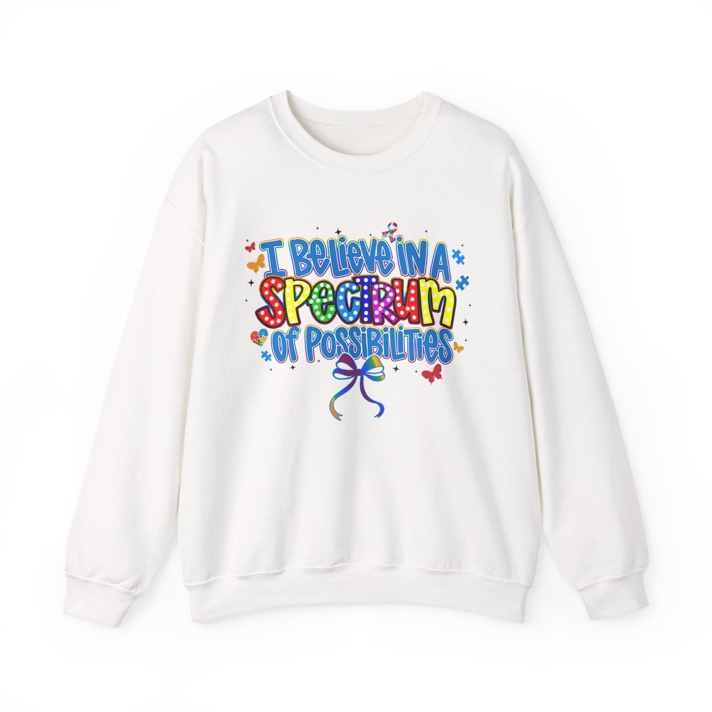 "I Believe in a Spectrum of Possibilities" Colorful Pride Design