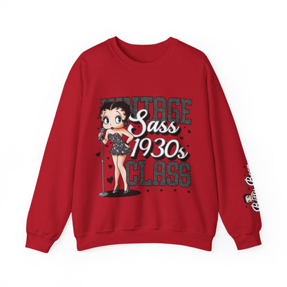 Betty Boop Vintage Sass Crewneck sweater
