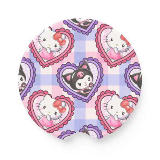 HelloxKu Soapstone Car Coaster