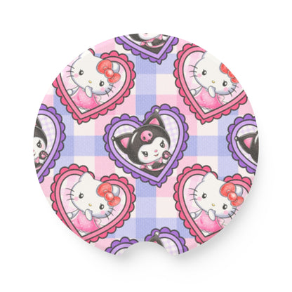 HelloxKu Soapstone Car Coaster