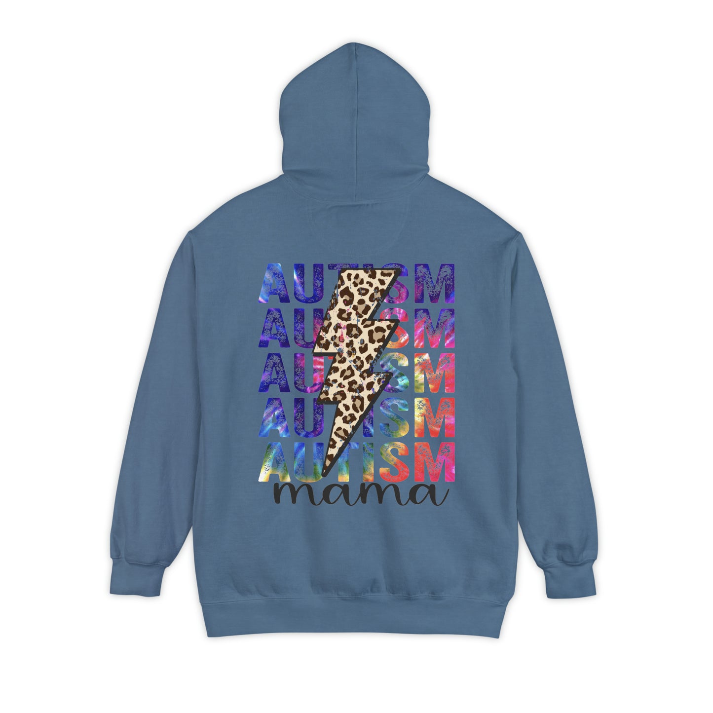 Autism mom Unisex Garment-Dyed Hoodie