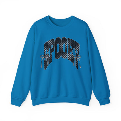 Bow spooky Unisex Heavy Blend™ Crewneck Sweatshirt