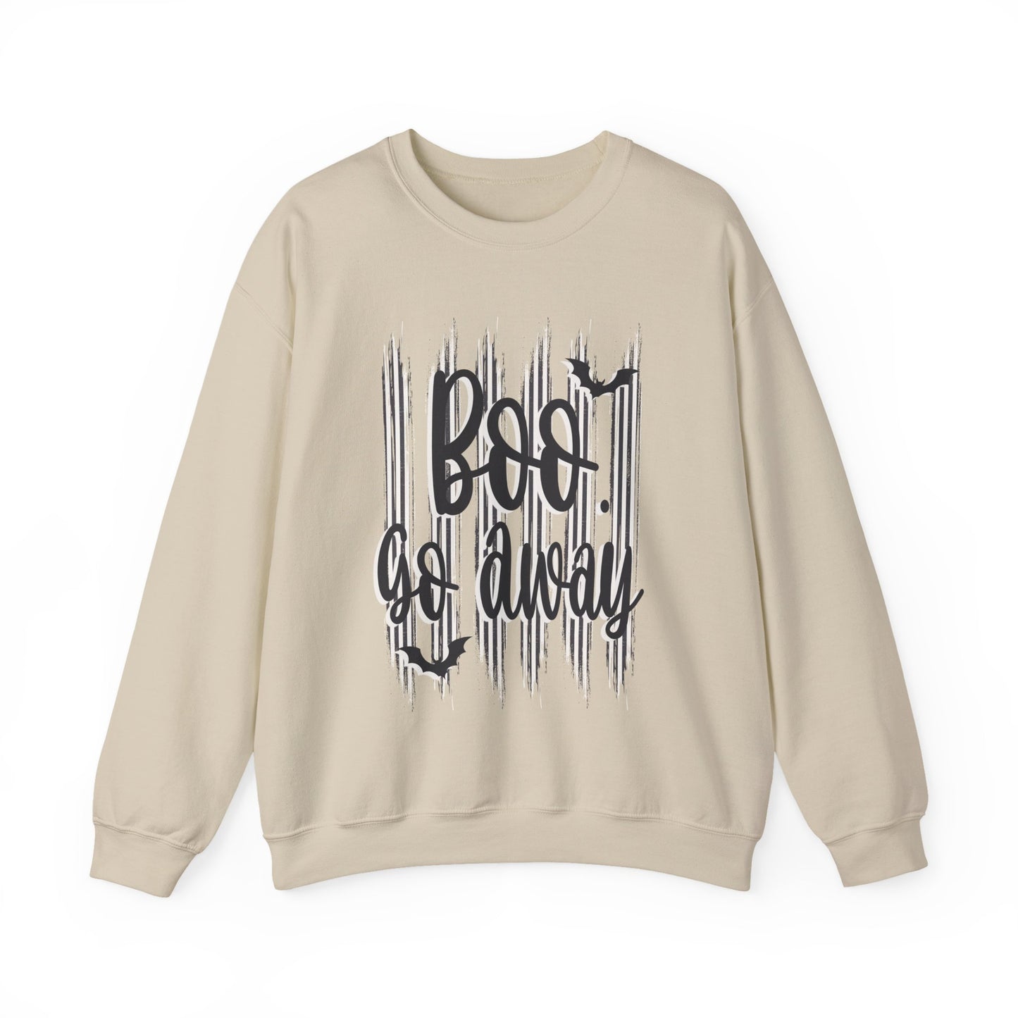 Boo go away Unisex Heavy Blend™ Crewneck Sweatshirt