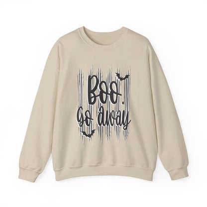 Boo go away Unisex Heavy Blend™ Crewneck Sweatshirt