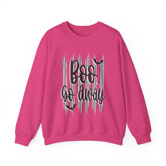 Boo go away Unisex Heavy Blend™ Crewneck Sweatshirt
