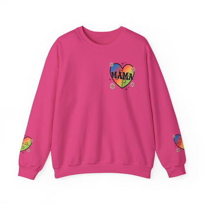 somebodys proud autism mama Unisex Heavy Blend™ Crewneck Sweatshirt