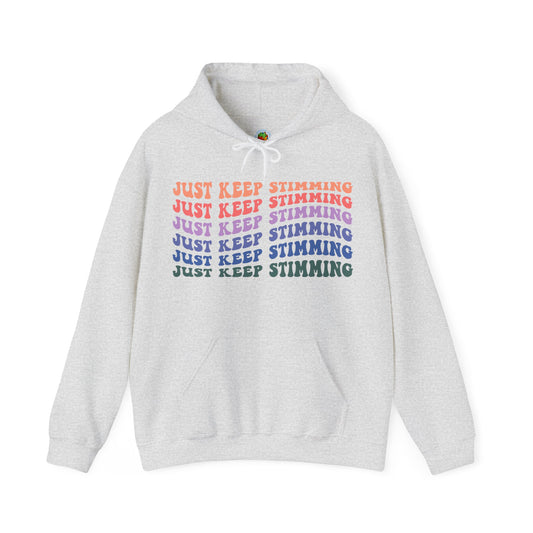 just keep stimming Unisex Heavy Blend™ Hooded Sweatshirt