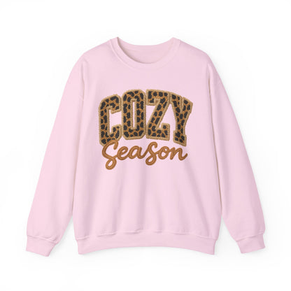 Cozy Season Leopard Sweatshirt