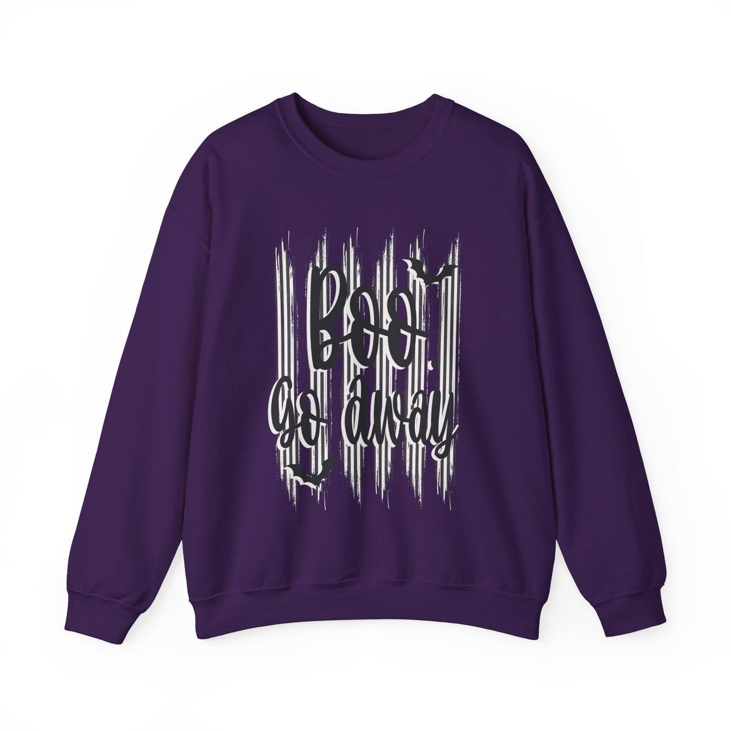 Boo go away Unisex Heavy Blend™ Crewneck Sweatshirt