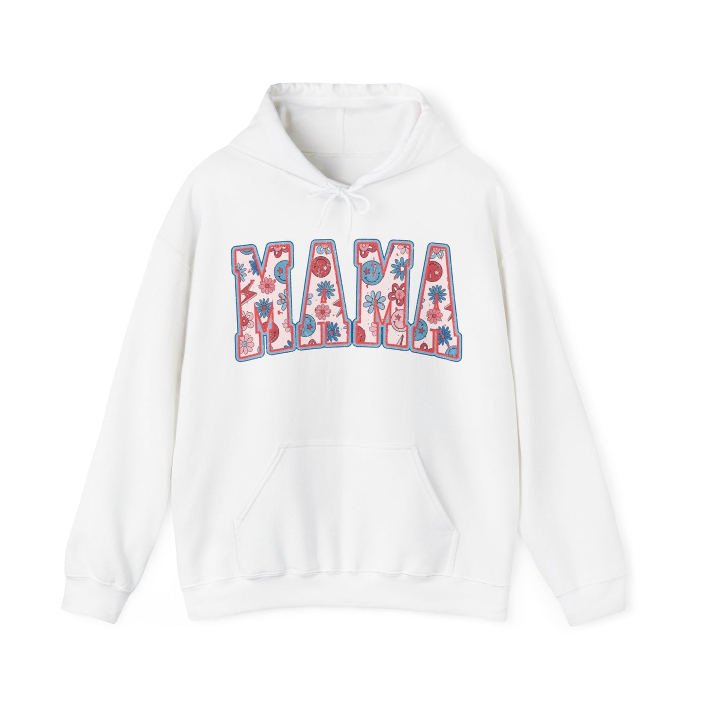 Smiley mama Unisex Heavy Blend™ Hooded Sweatshirt