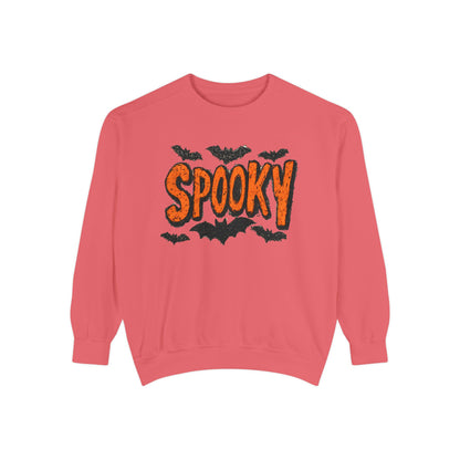 Spooky bats Unisex Garment-Dyed Sweatshirt