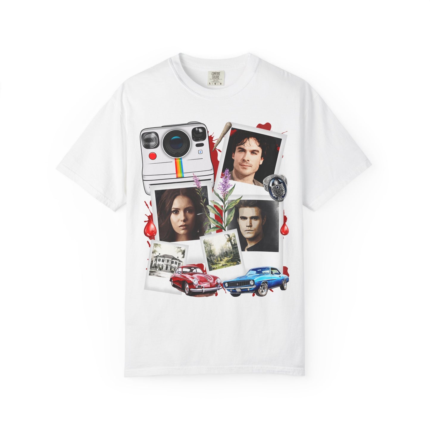 Vampire diaries Photo Collage T-Shirt