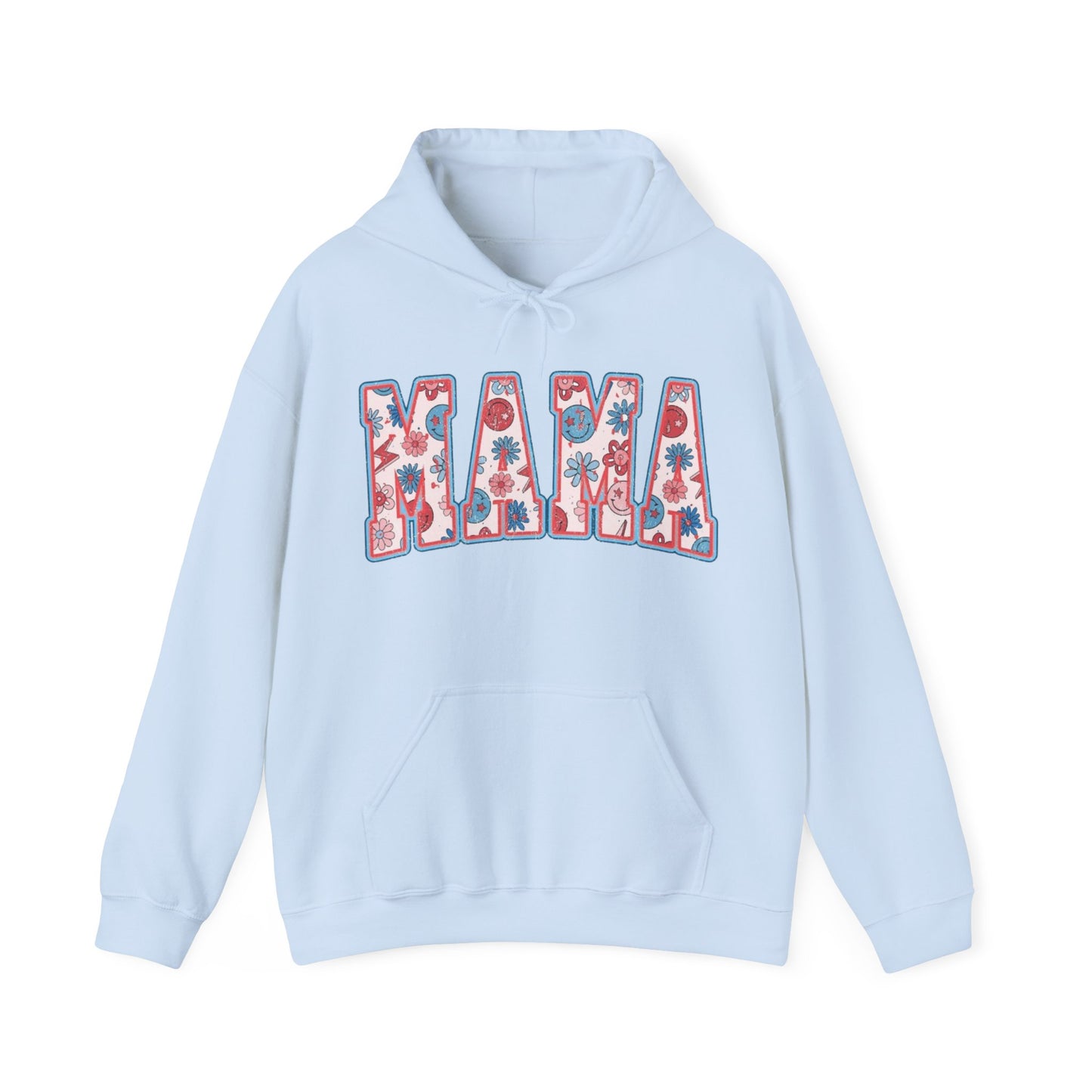 Smiley mama Unisex Heavy Blend™ Hooded Sweatshirt