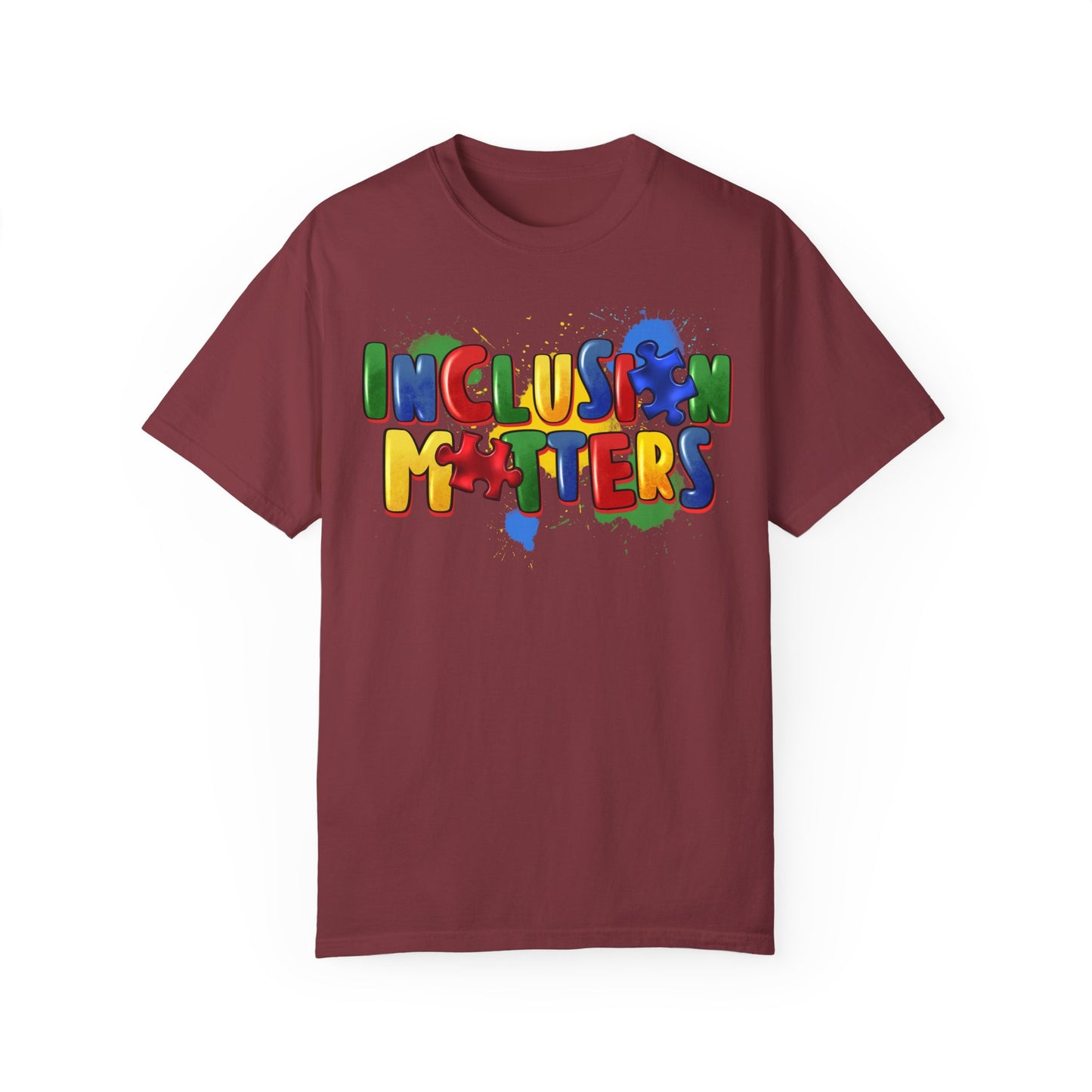 inclusion matter Unisex Garment-Dyed T-shirt