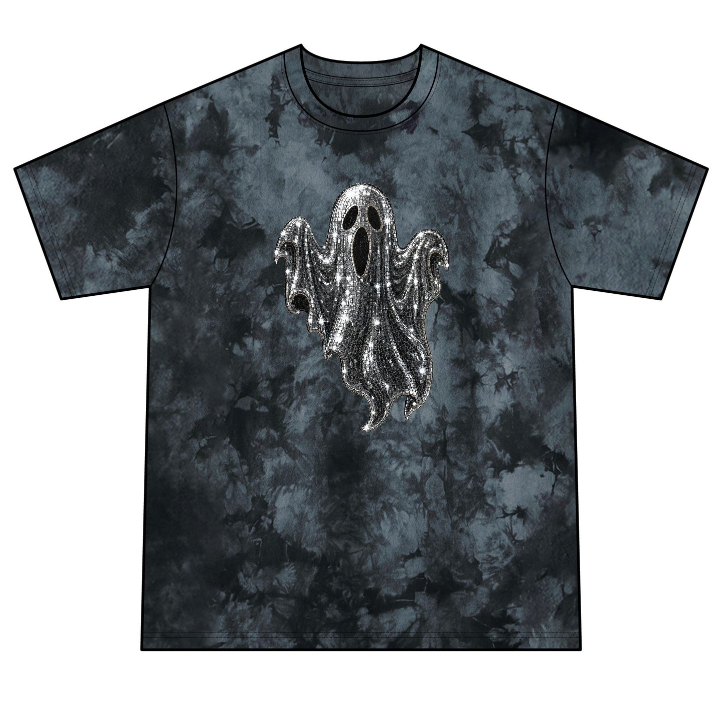 Ghost Unisex Crystal Tie-Dye Tee