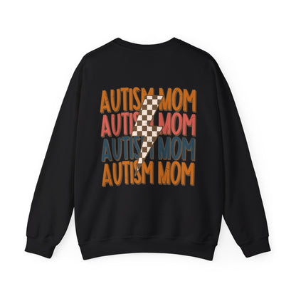 autism mom Unisex Heavy Blend™ Crewneck Sweatshirt