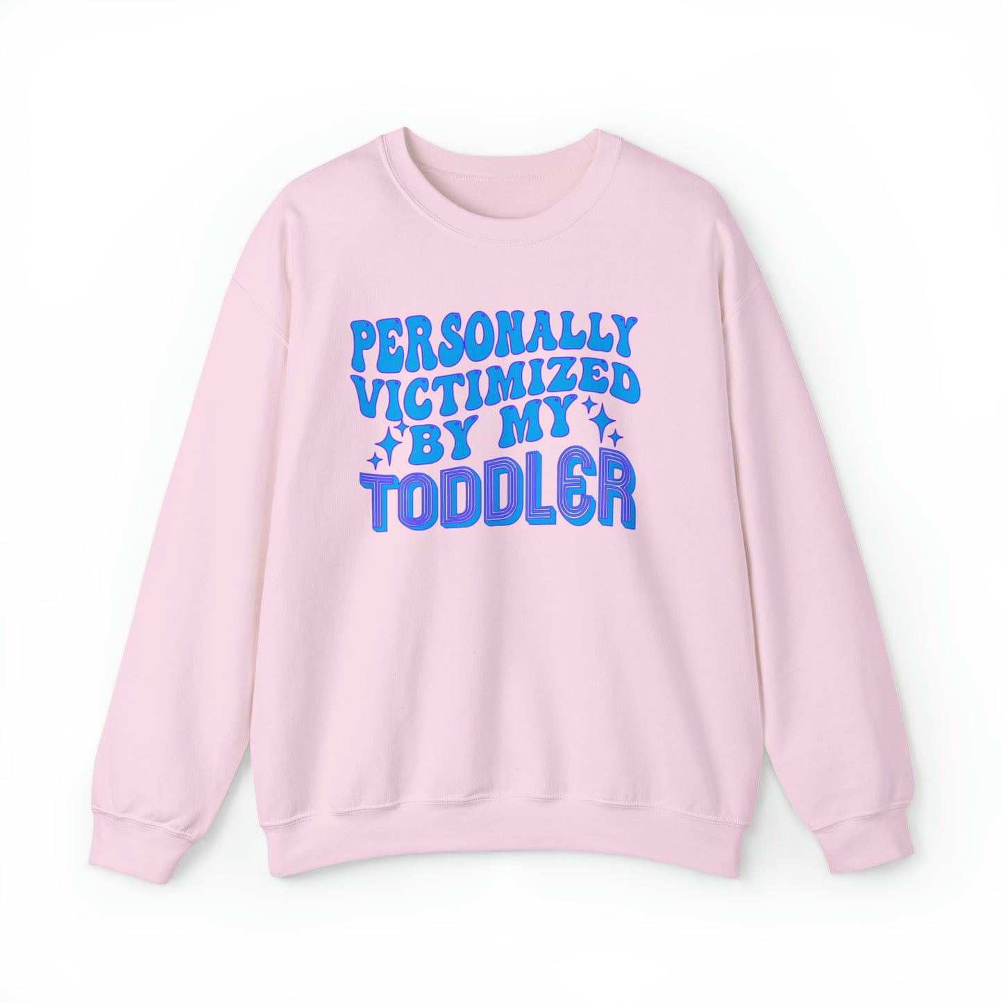 Victimized by my Toddler Unisex Heavy Blend™ Crewneck Sweatshirt