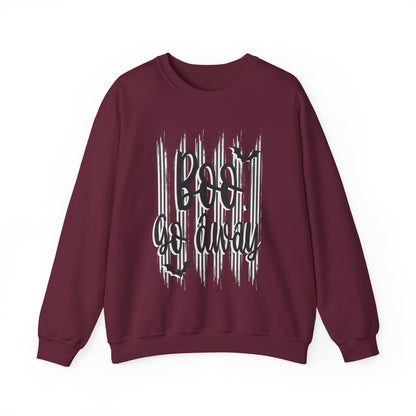 Boo go away Unisex Heavy Blend™ Crewneck Sweatshirt