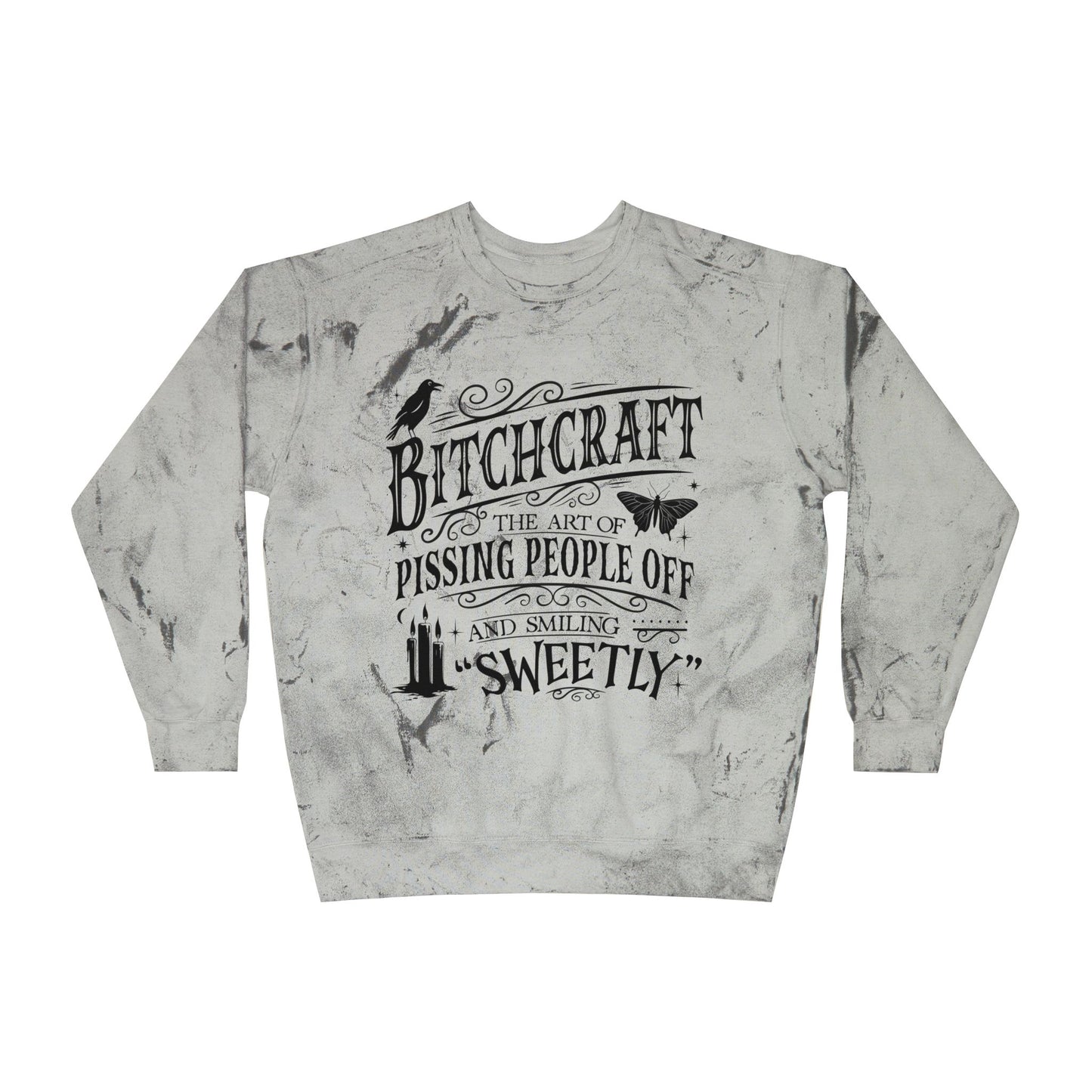 Bitchcraft Vibrant Graphic Sweatshirt