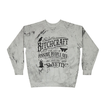 Bitchcraft Vibrant Graphic Sweatshirt