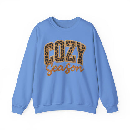 Cozy Season Leopard Sweatshirt