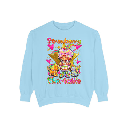Strawberry Shortcake Sweatshirt — Vintage Cute Character Pullover