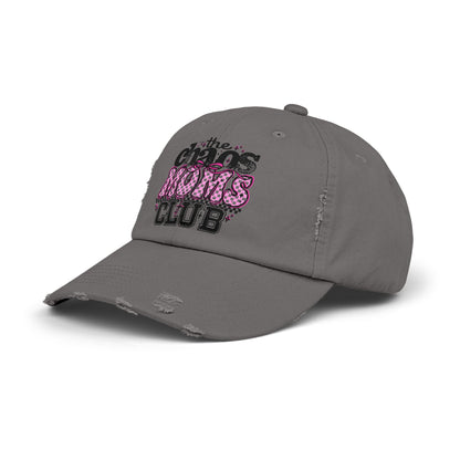 Chaos Moms Club Distressed Cap