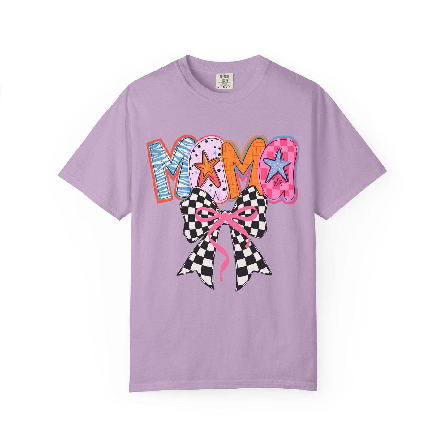 Vibrant Mom T-Shirt | Fun Gift for Mothers, Cute Family Outing Tee, Mother's Day Apparel, Colorful Graphic Shirt, Casual Everyday Wear