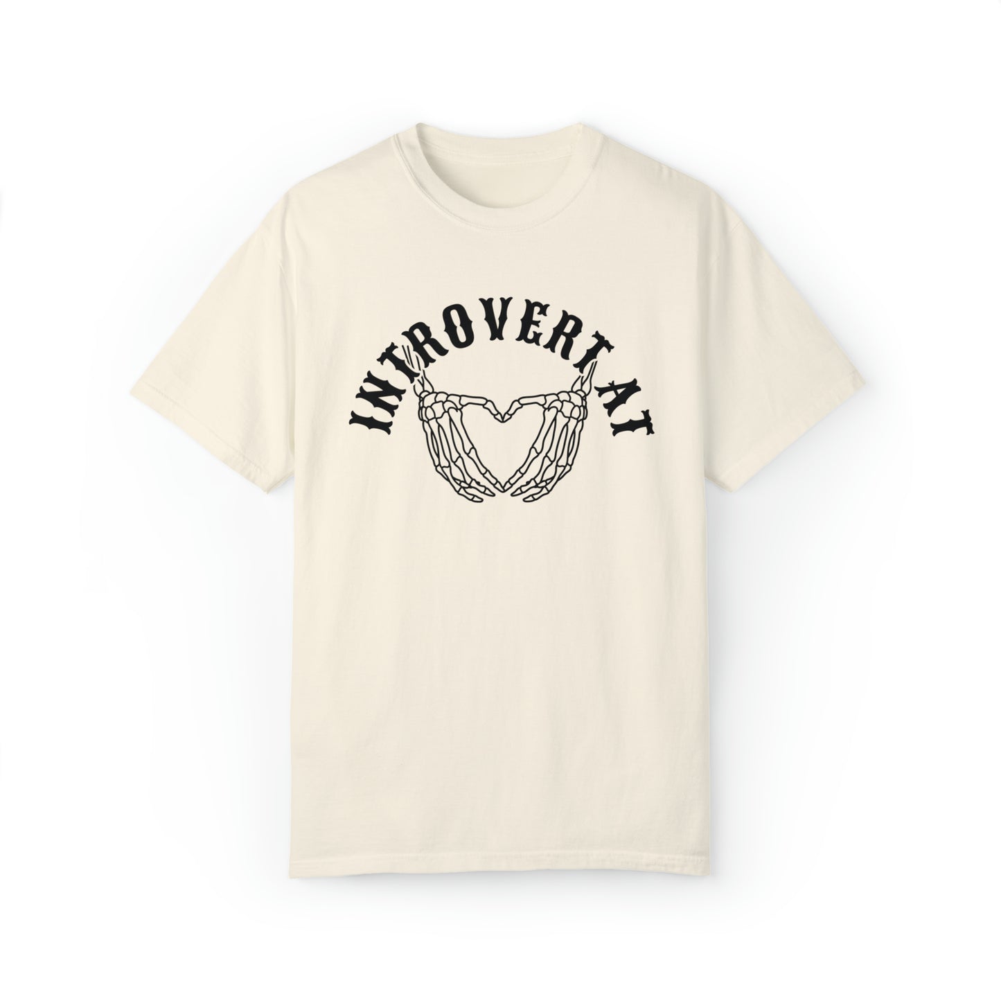 Introvert at heart Unisex Garment-Dyed T-shirt