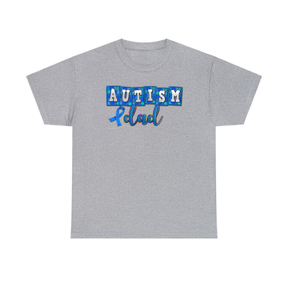 autism dad Unisex Heavy Cotton Tee