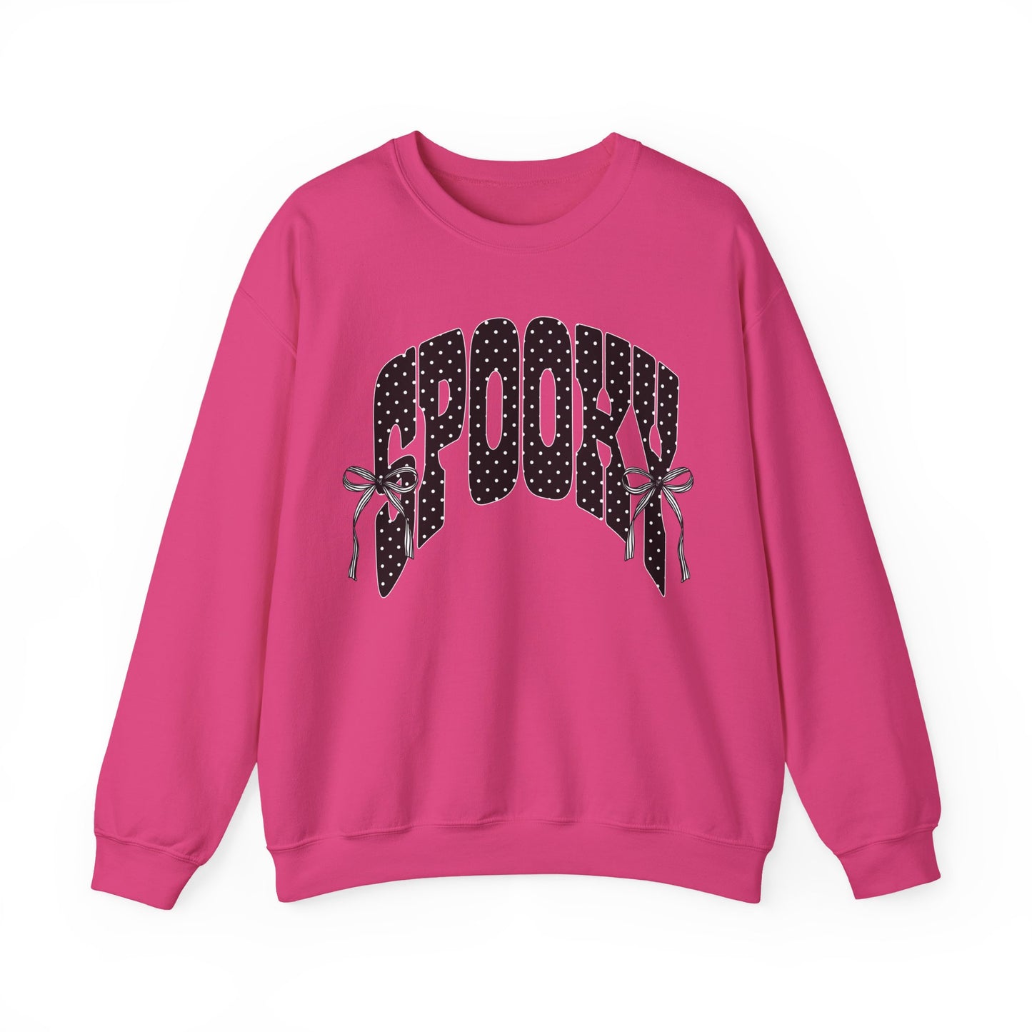 Bow spooky Unisex Heavy Blend™ Crewneck Sweatshirt