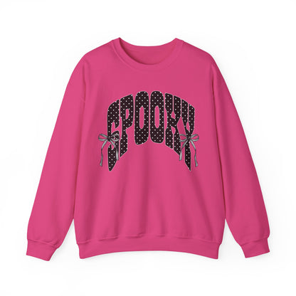 Bow spooky Unisex Heavy Blend™ Crewneck Sweatshirt