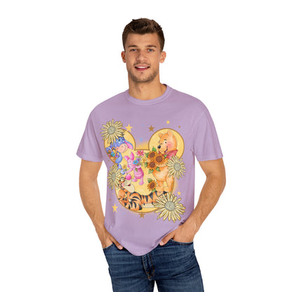 Pooh and crew Unisex Garment-Dyed T-shirt