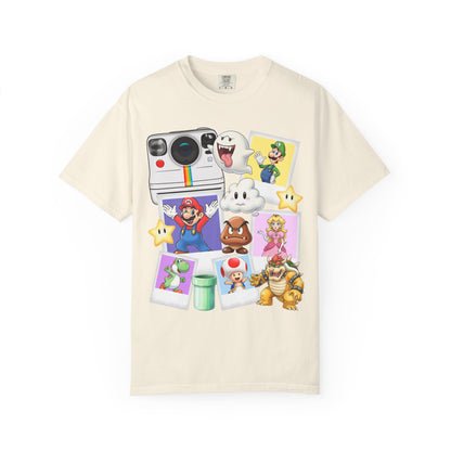 Retro Gamer T-Shirt Featuring Mario & Friends