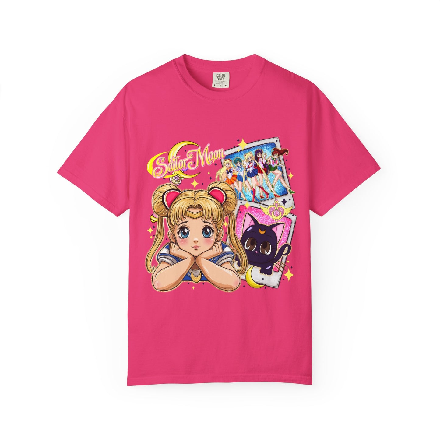 Sailor Moon Unisex Garment-Dyed T-shirt