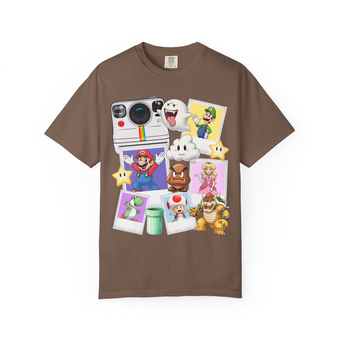 Retro Gamer T-Shirt Featuring Mario & Friends