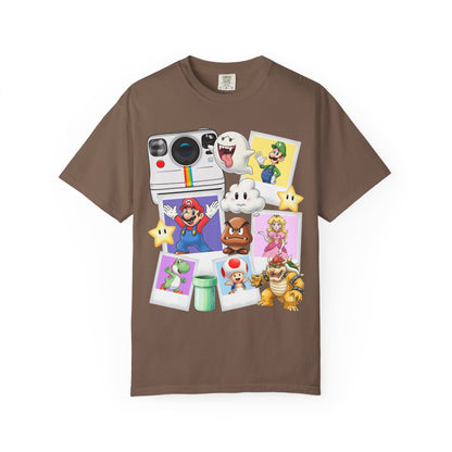 Retro Gamer T-Shirt Featuring Mario & Friends