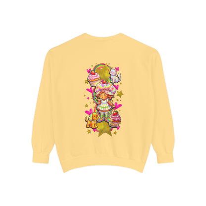 Strawberry Shortcake Sweatshirt — Vintage Cute Character Pullover