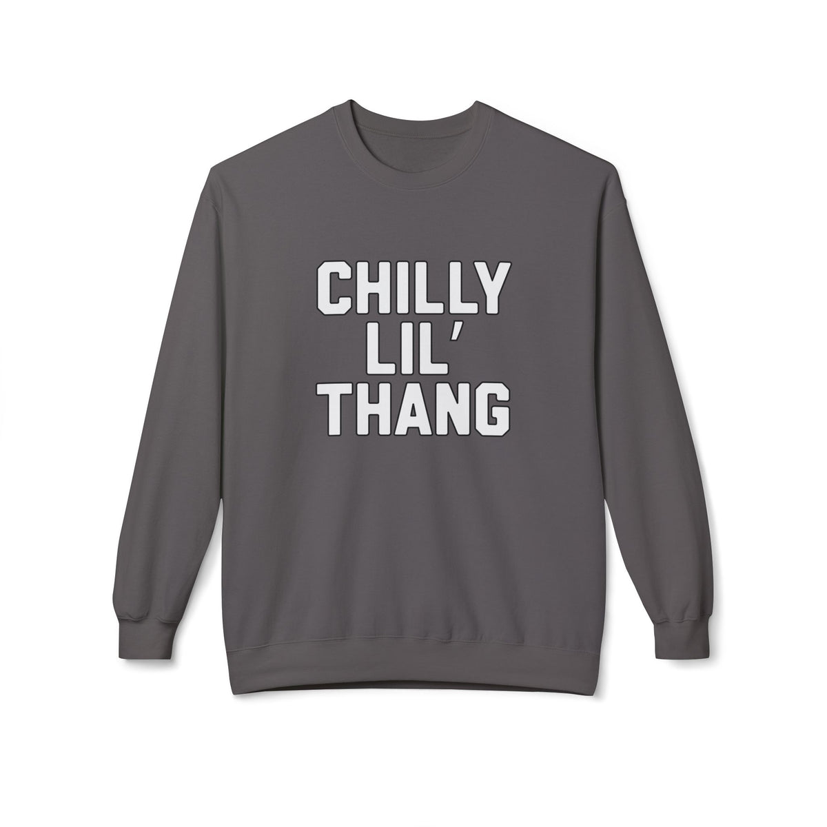 Chilly lil thang Unisex Midweight Softstyle Fleece Crewneck Sweatshirt