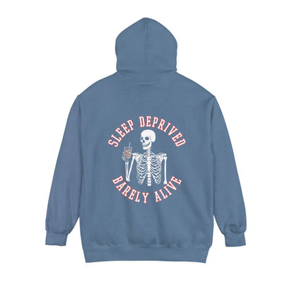 Sleep deprived Unisex Garment-Dyed Hoodie