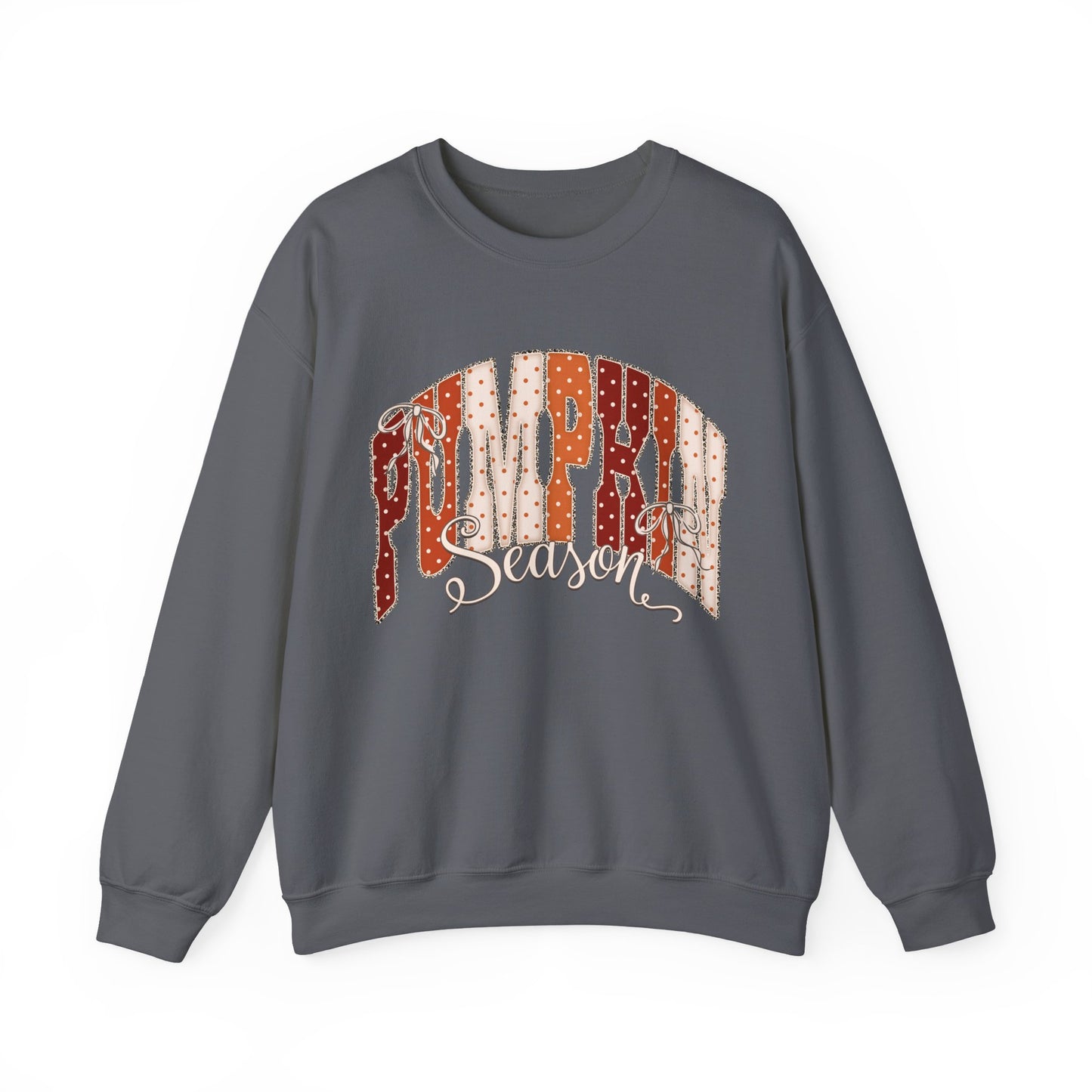 Varsity pumpkin seasons Unisex Heavy Blend™ Crewneck Sweatshirt