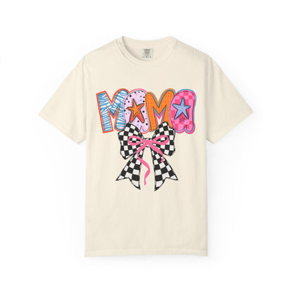 Vibrant Mom T-Shirt | Fun Gift for Mothers, Cute Family Outing Tee, Mother's Day Apparel, Colorful Graphic Shirt, Casual Everyday Wear