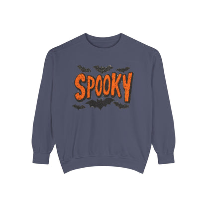 Spooky bats Unisex Garment-Dyed Sweatshirt