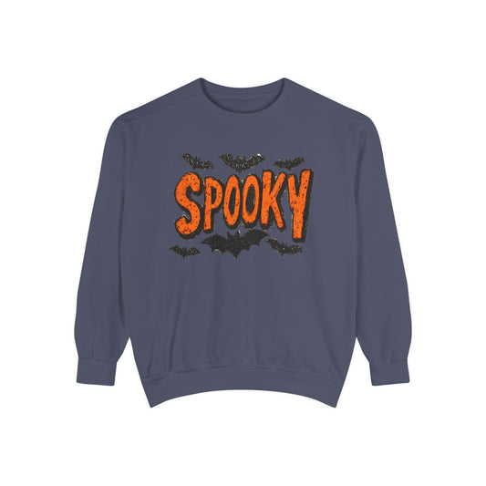 Spooky bats Unisex Garment-Dyed Sweatshirt
