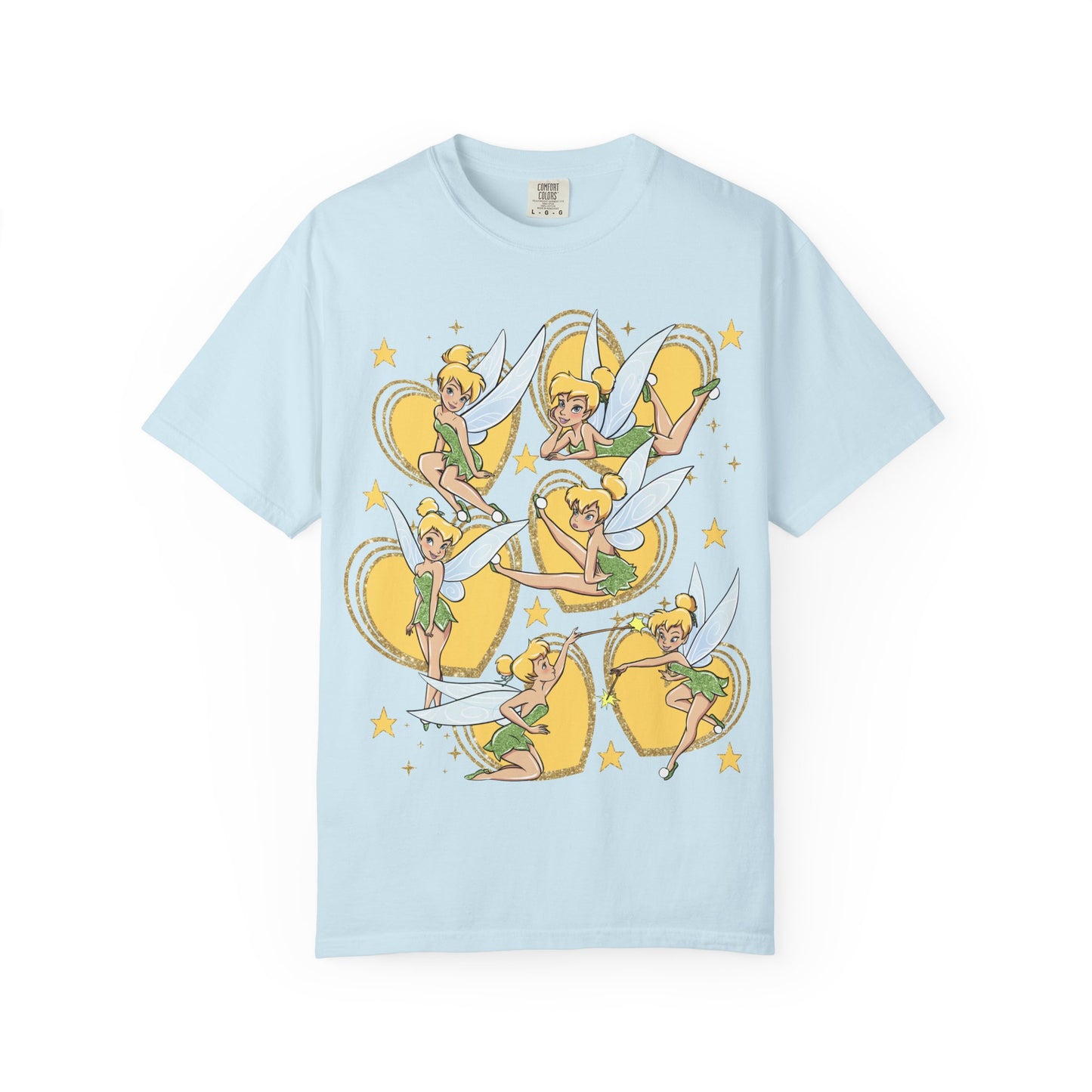 Tink Fairy T-Shirt, Magical Pixie Tee, Fun Graphic Shirt, Summer Vibes Top, Gift for Fairy Lovers
