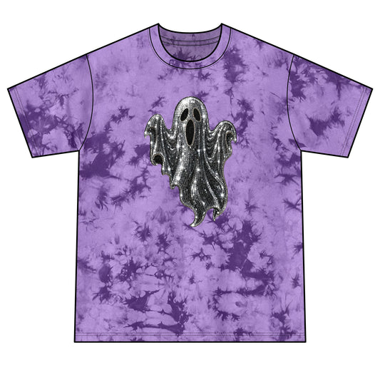 Ghost Unisex Crystal Tie-Dye Tee